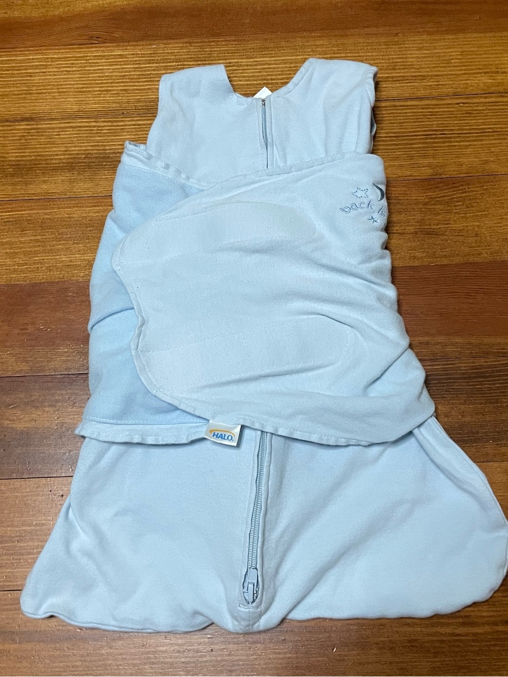 Halo Sleepsack Swaddle - Light Blue Size Newborn